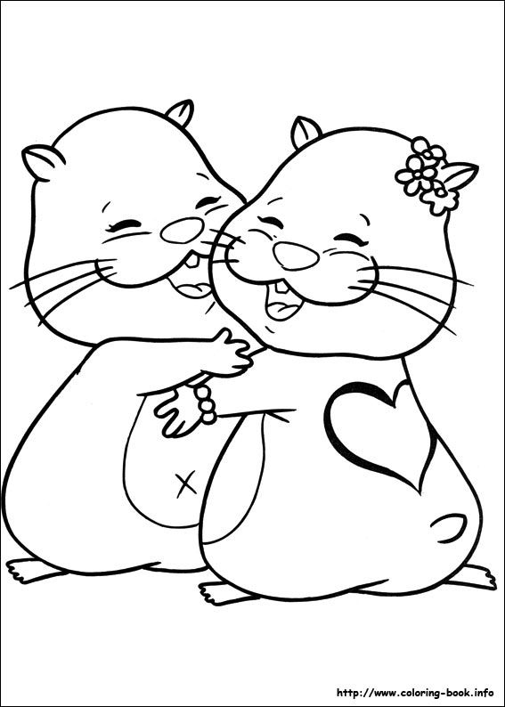 Hamster Coloring Pages Printable at GetDrawings | Free download