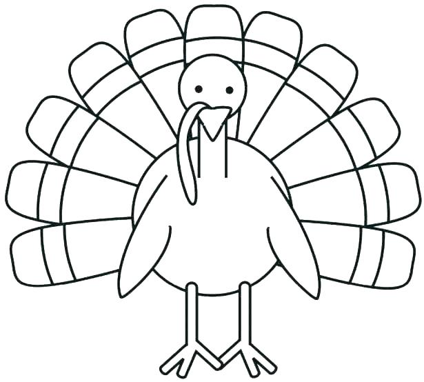 Hand Turkey Coloring Pages at GetDrawings | Free download