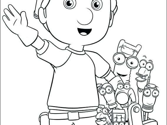 Handy Manny Tools Coloring Pages at GetDrawings | Free download