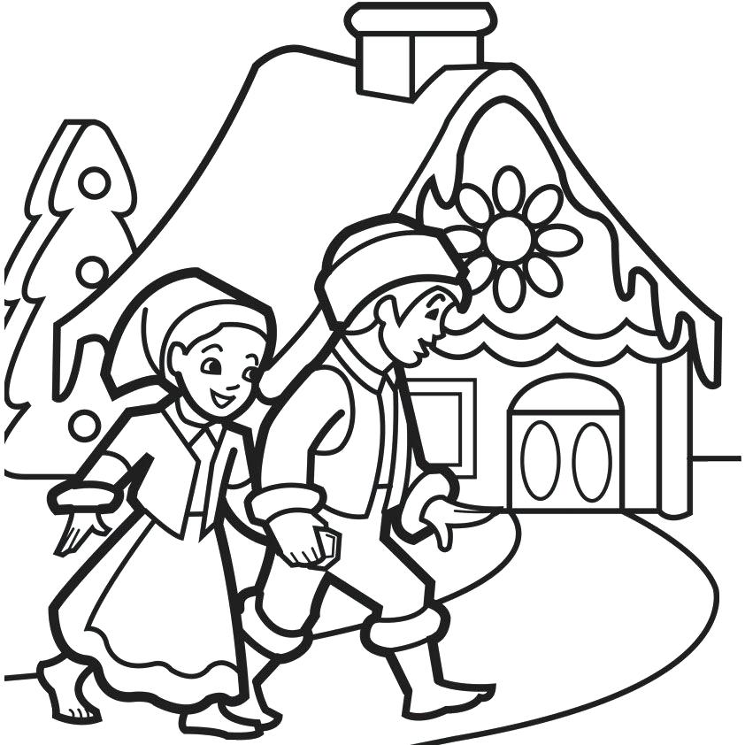 Hansel And Gretel Coloring Pages At GetDrawings Free Download