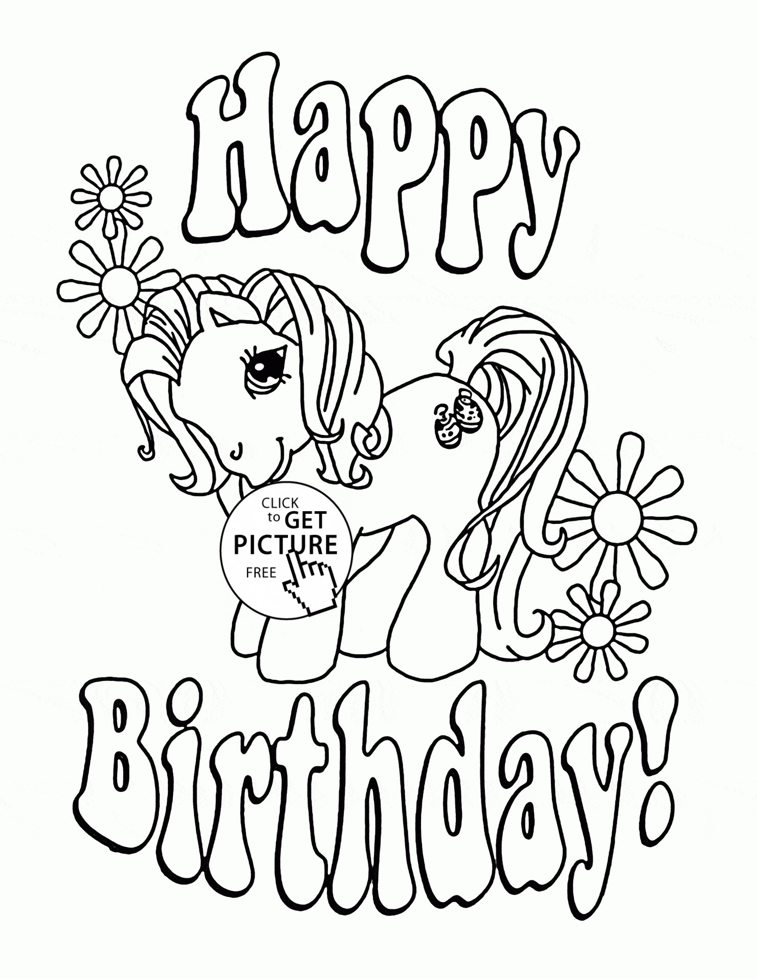 Happy Birthday Brother Coloring Pages At Getdrawings Free Download