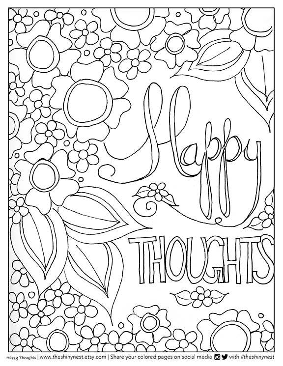 Happy Coloring Pages At Getdrawings Free Download