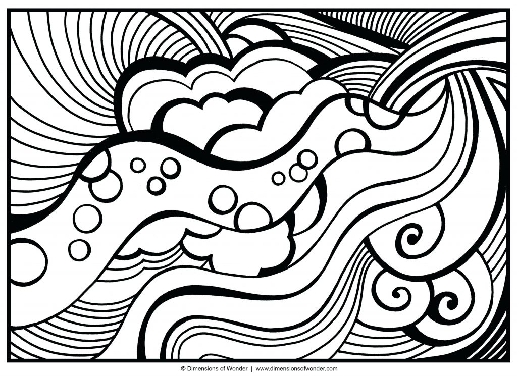 Hard Abstract Coloring Pages at GetDrawings | Free download