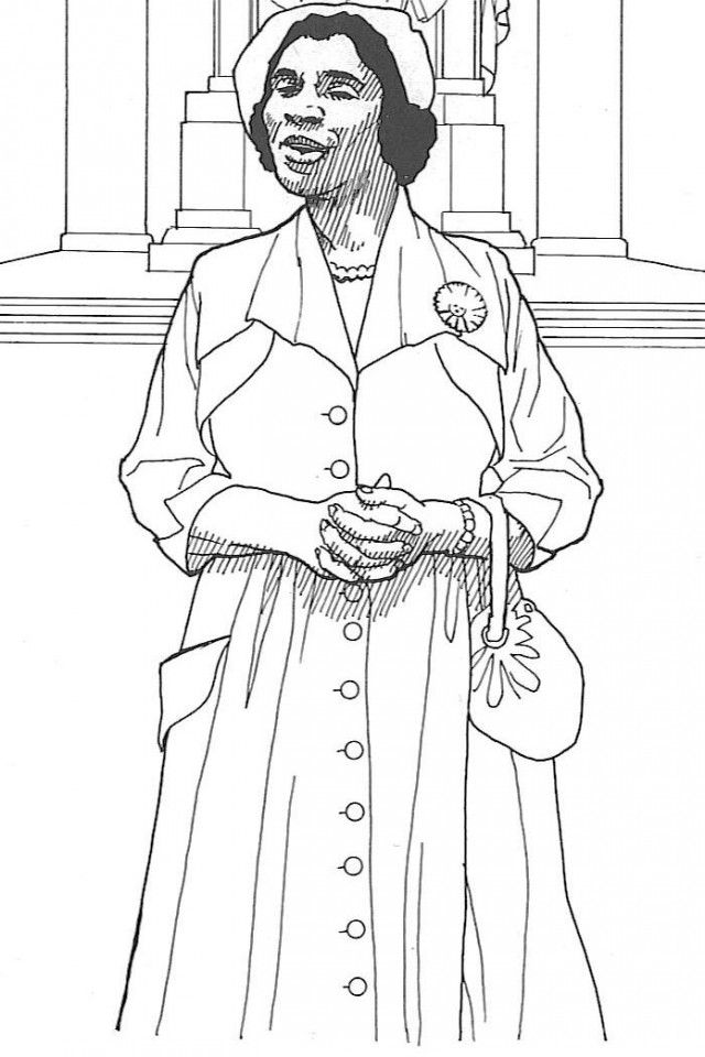 Harriet Tubman Coloring Page at GetDrawings Free download