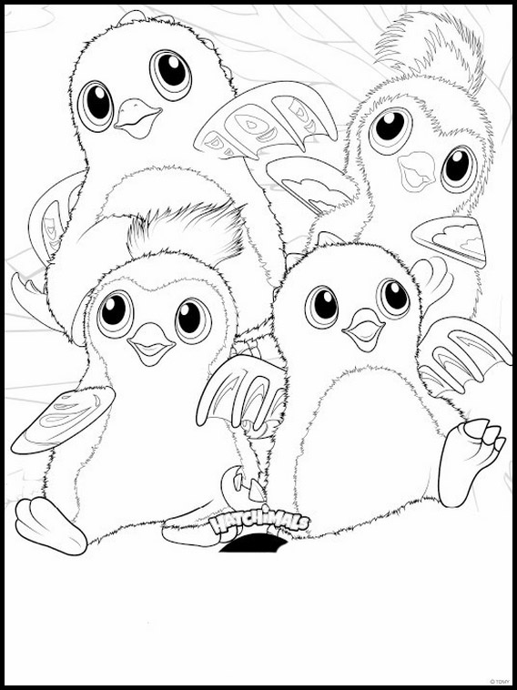 Hatchimals Coloring Page at GetDrawings | Free download