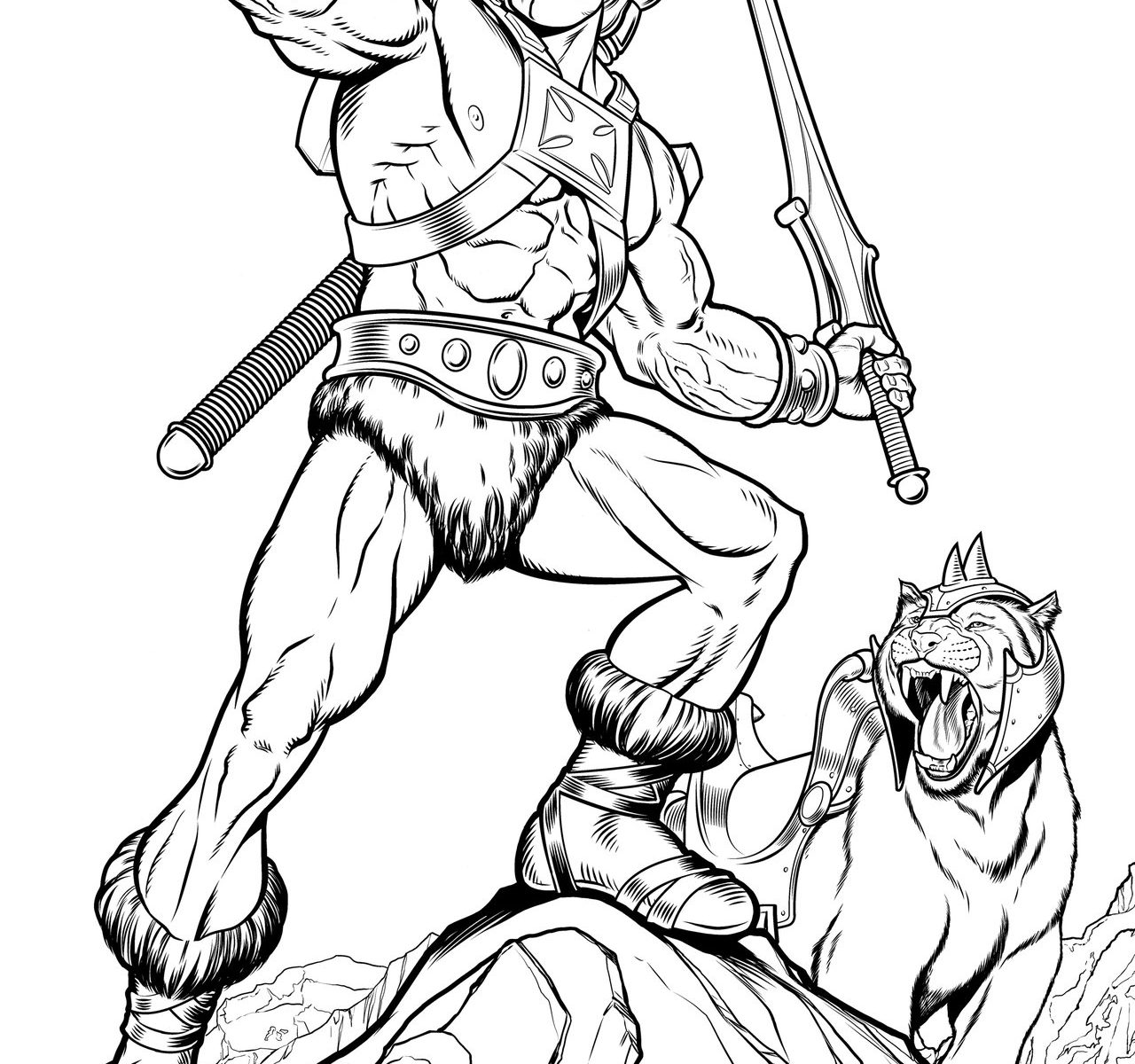 he man coloring pages at getdrawings  free download
