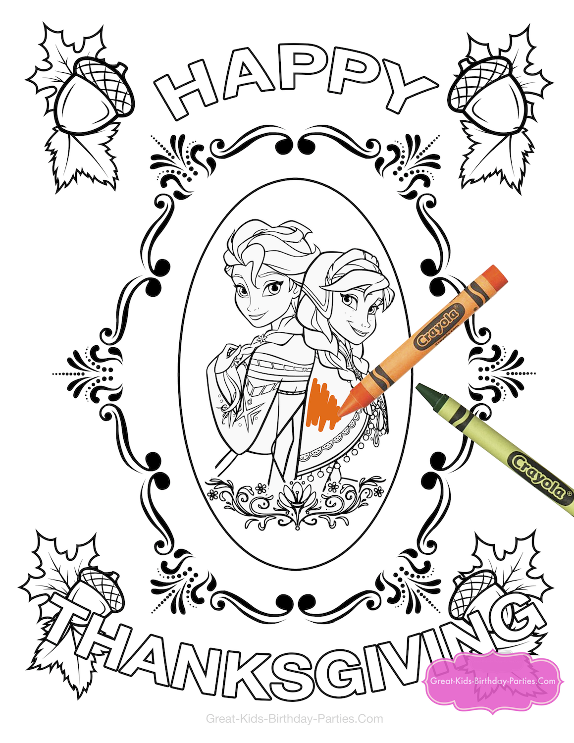 Hello Kitty Thanksgiving Coloring Pages at GetDrawings | Free download