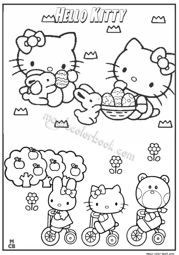 Hello Kitty Thanksgiving Coloring Pages at GetDrawings | Free download