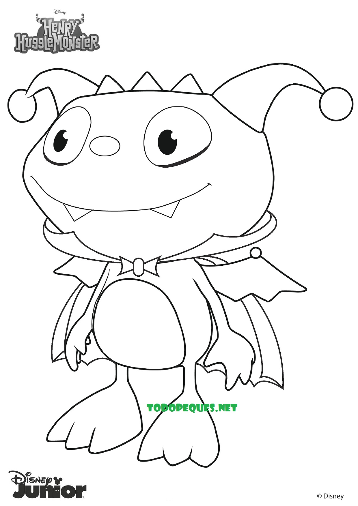32 Henry Hugglemonster Coloring Pages - Free Printable Coloring Pages