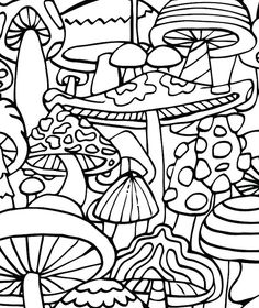 Featured image of post Hippie Mushroom Coloring Pages For Adults