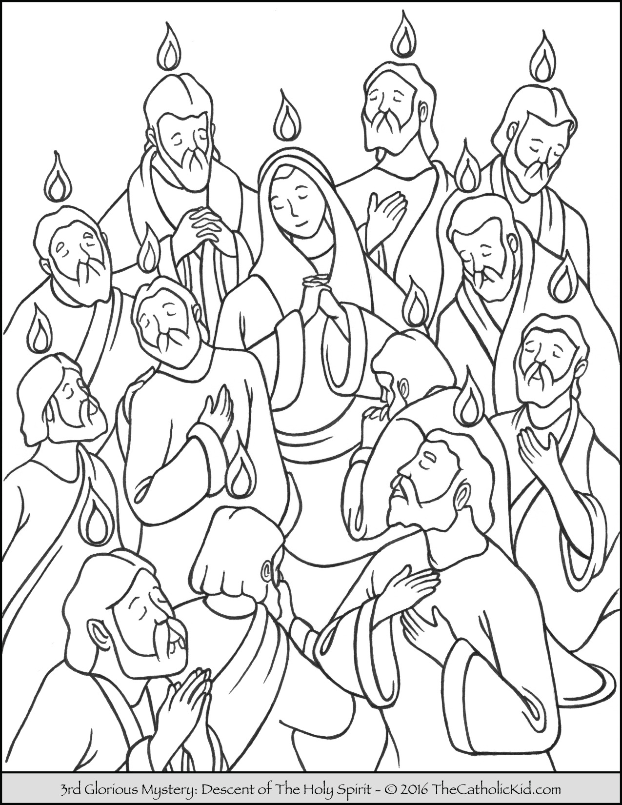 Holy Spirit Coloring Page At GetDrawings Free Download