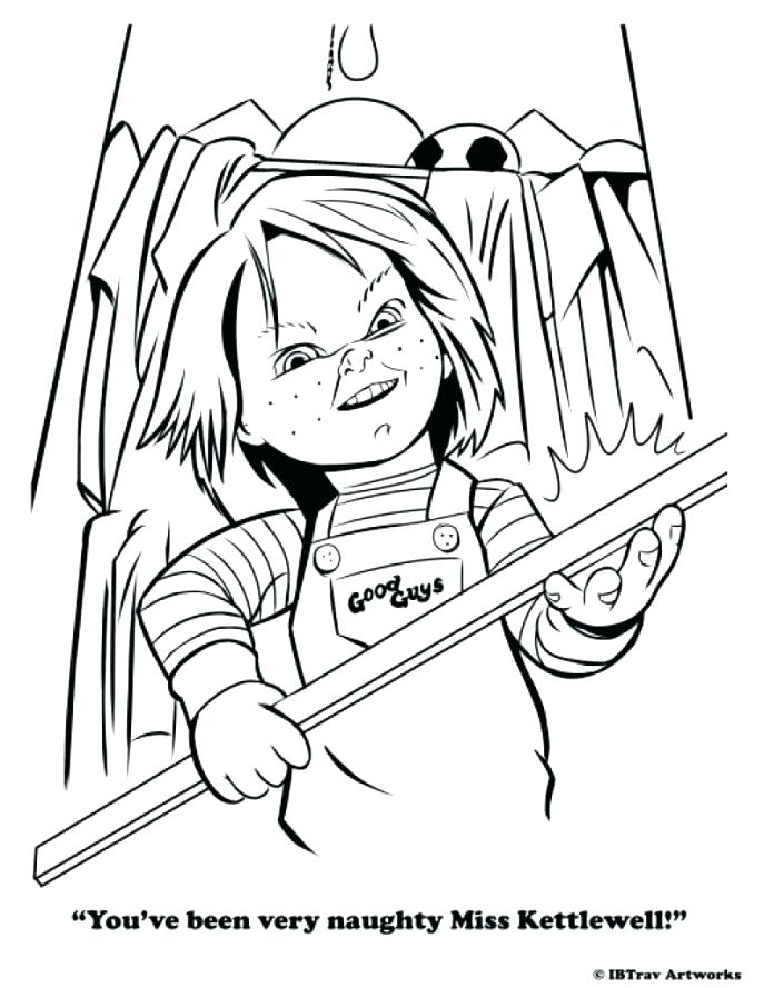 Horror Movie Coloring Pages at GetDrawings Free download