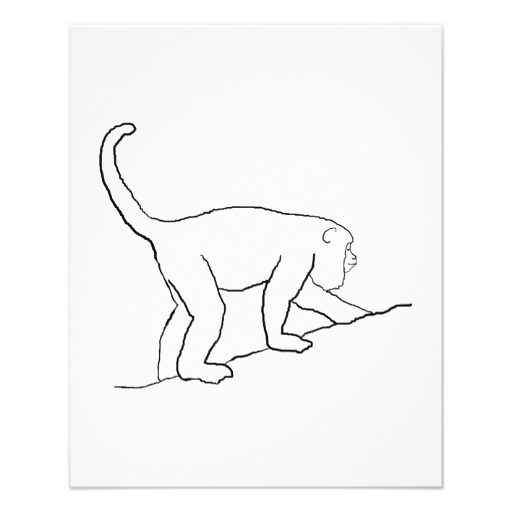 Howler Monkey Coloring Page At GetDrawings | Free Download