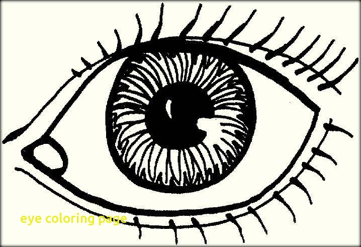 Human Eye Coloring Page At GetDrawings Free Download