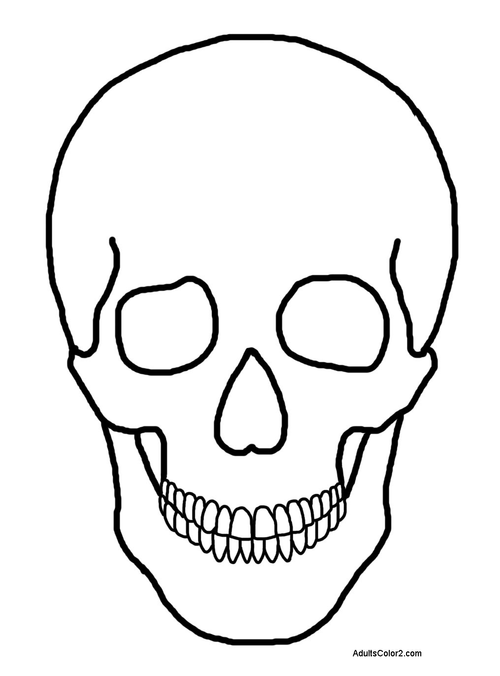 Human Head Coloring Pages At Getdrawings Free Download