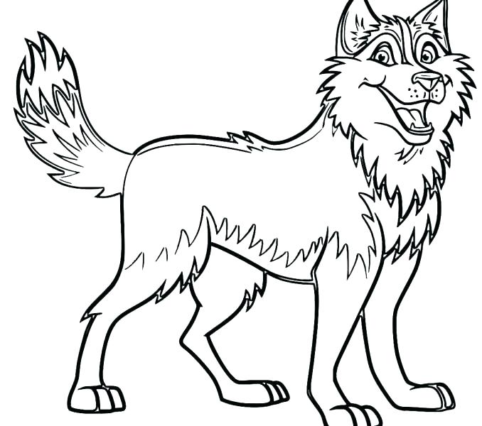 Husky Dog Coloring Pages At Getdrawings Free Download