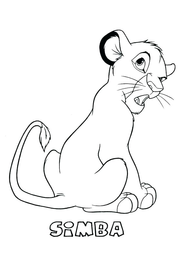 Hyena Coloring Page at GetDrawings | Free download