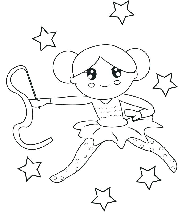 I Love Gymnastics Coloring Pages at GetDrawings | Free download
