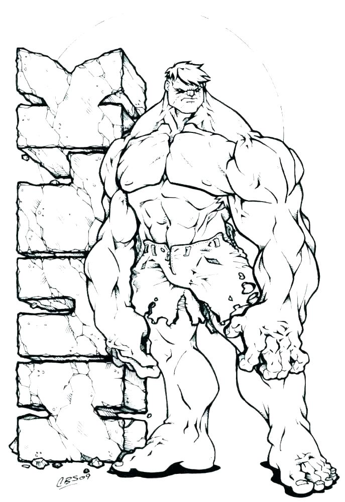 Incredible Hulk Coloring Pages Free Printable At GetDrawings Free Download