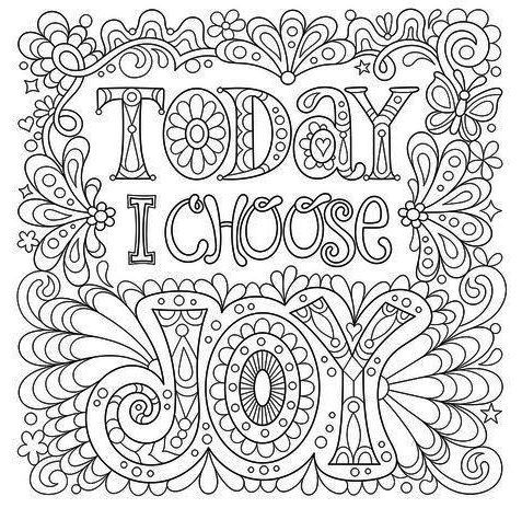 Inspirational Quotes Coloring Pages At Getdrawings 