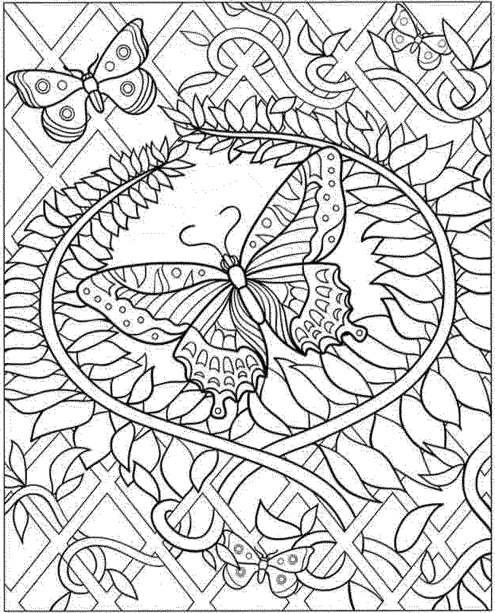 Intricate Animal Coloring Pages at GetDrawings | Free download