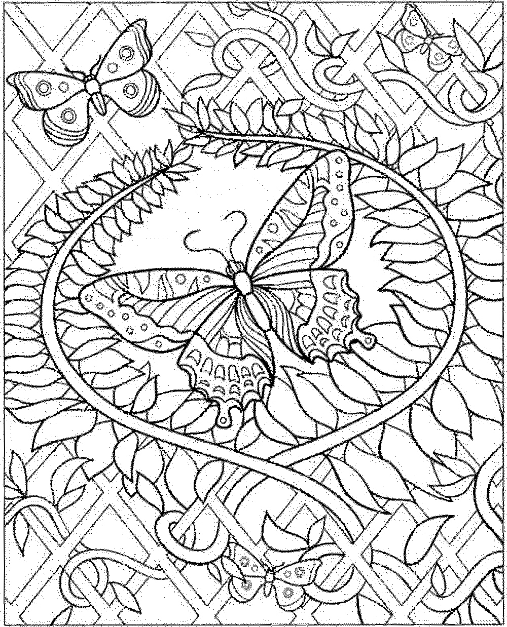 Intricate Animal Coloring Pages At GetDrawings Free Download