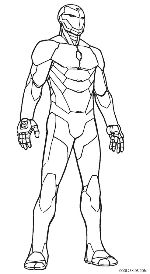 Iron Man Coloring Pages At Getdrawings Free Download