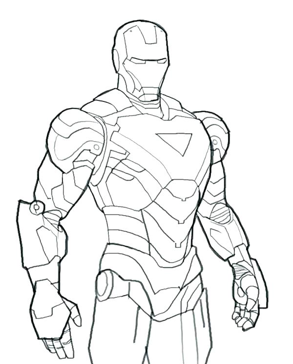 Iron Man Printable Coloring Pages at GetDrawings | Free ...