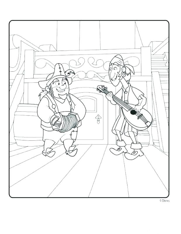 Jake And The Neverland Pirates Halloween Coloring Pages at GetDrawings