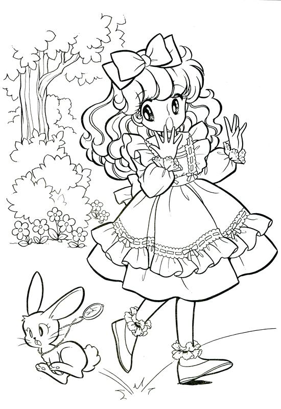 Japanese Anime Coloring Pages at GetDrawings | Free download