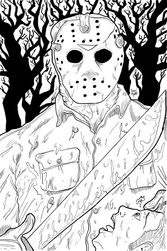 Jason Coloring Pages at GetDrawings Free download