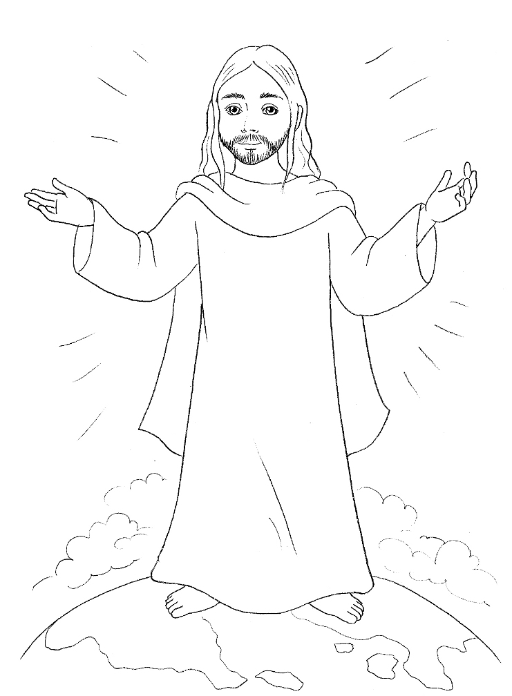 Jesus Coloring Pages For Kids at GetDrawings | Free download