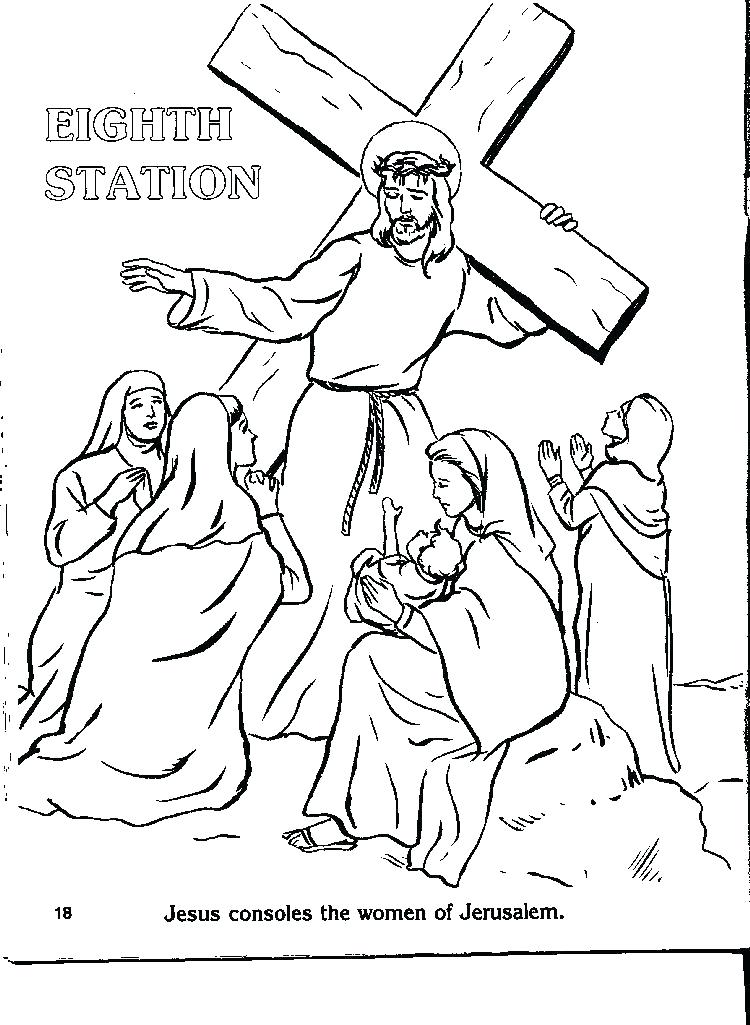 Jesus Died On The Cross Coloring Page at GetDrawings | Free download