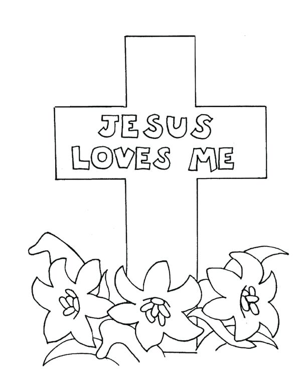Jesus Died On The Cross Coloring Page at GetDrawings ...