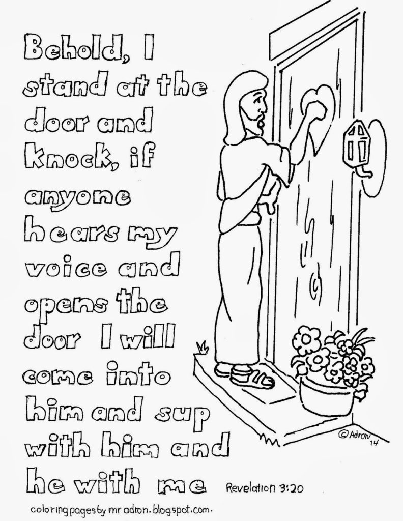 jesus-knocking-at-the-door-coloring-pages-at-getdrawings-free-download