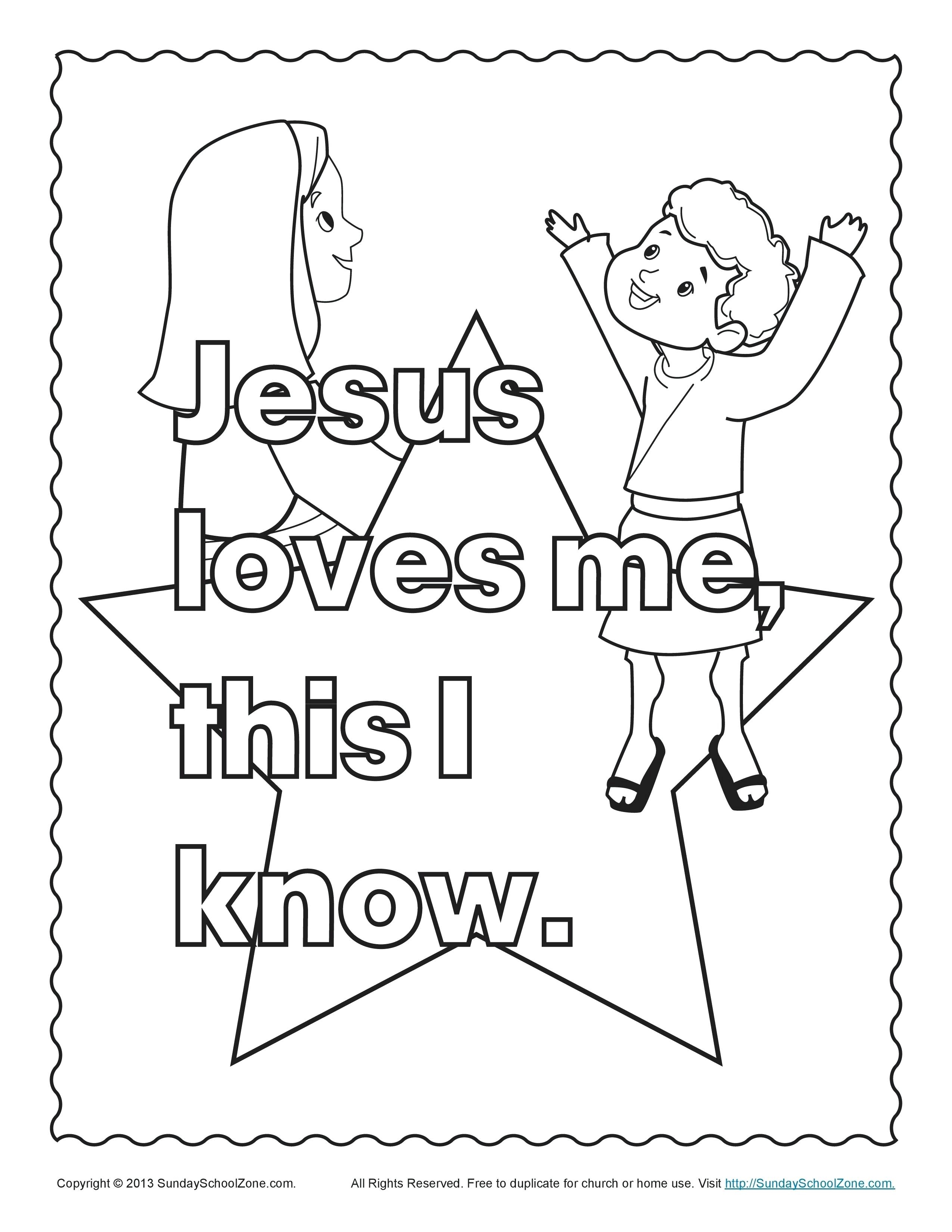 Jesus Loves You Coloring Page at GetDrawings Free download