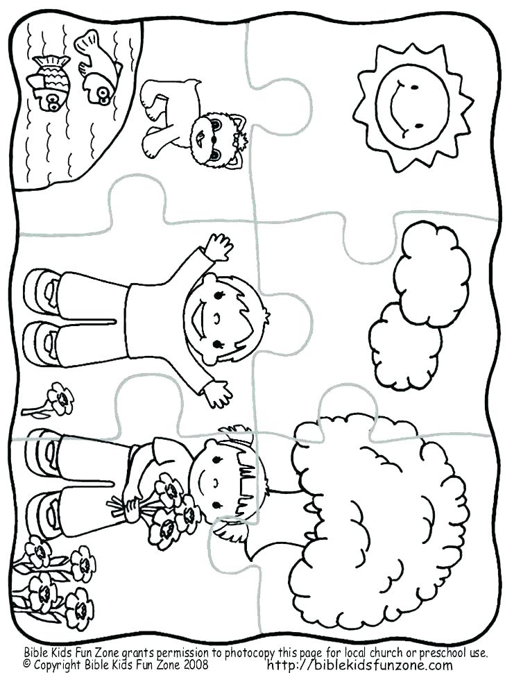 Jigsaw Puzzle Coloring Pages at GetDrawings | Free download
