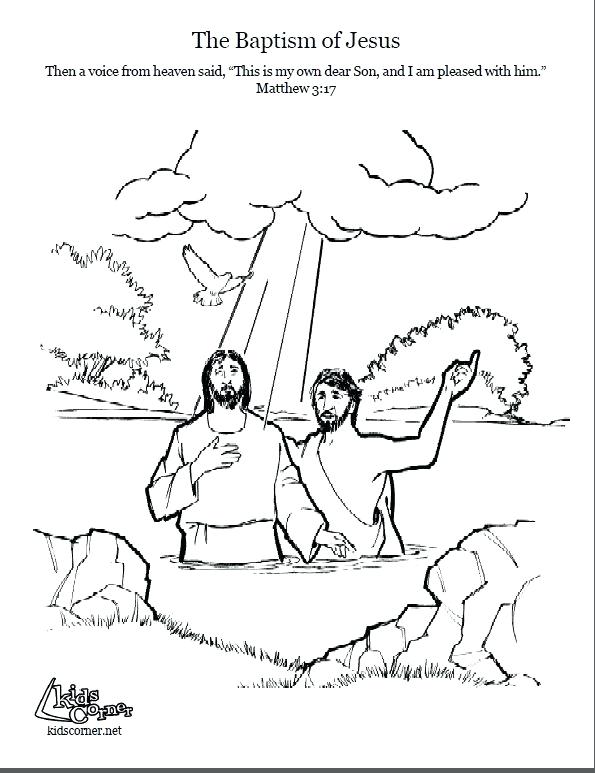 John The Baptist Coloring Page at GetDrawings | Free download