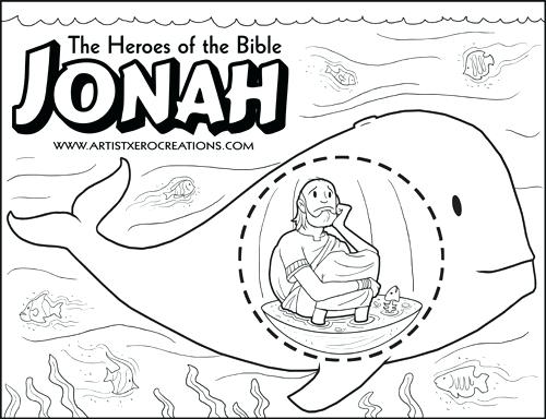 Jonah Bible Coloring Pages at GetDrawings Free download