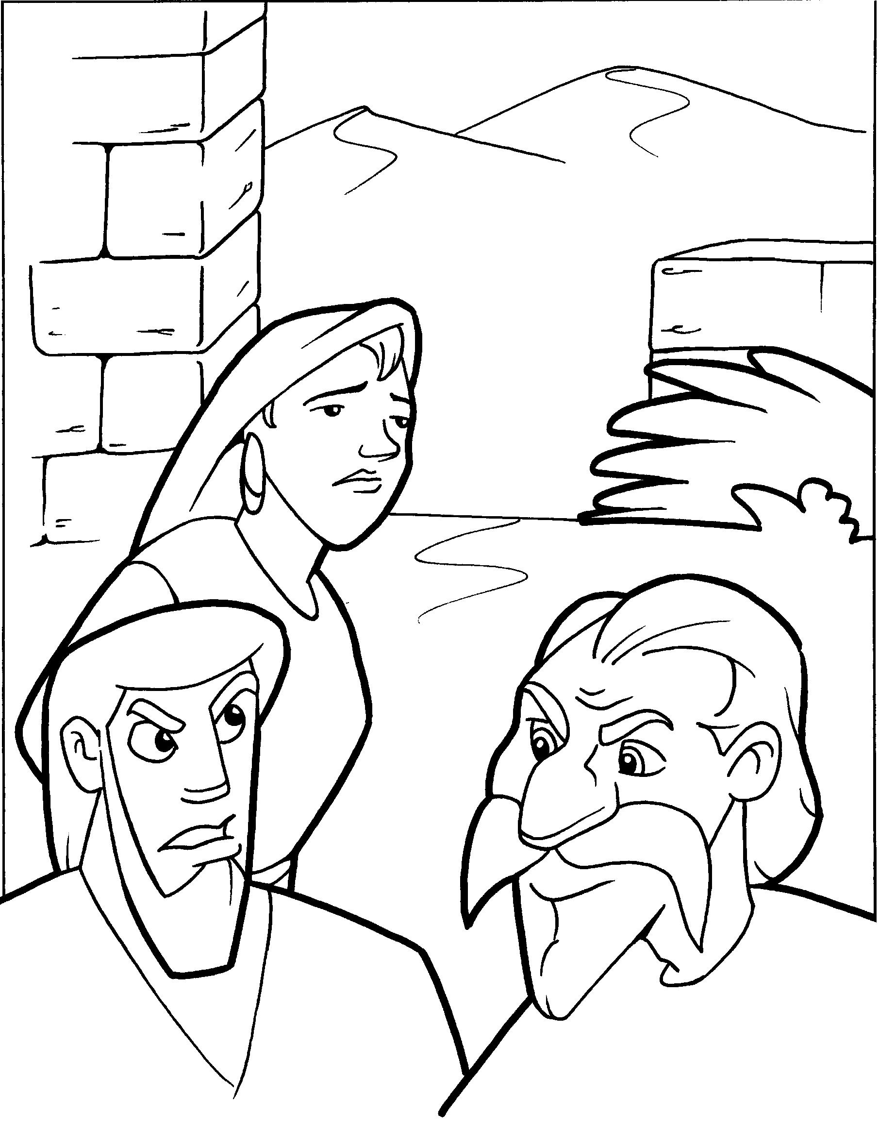 Joshua And Jericho Coloring Page at GetDrawings | Free download