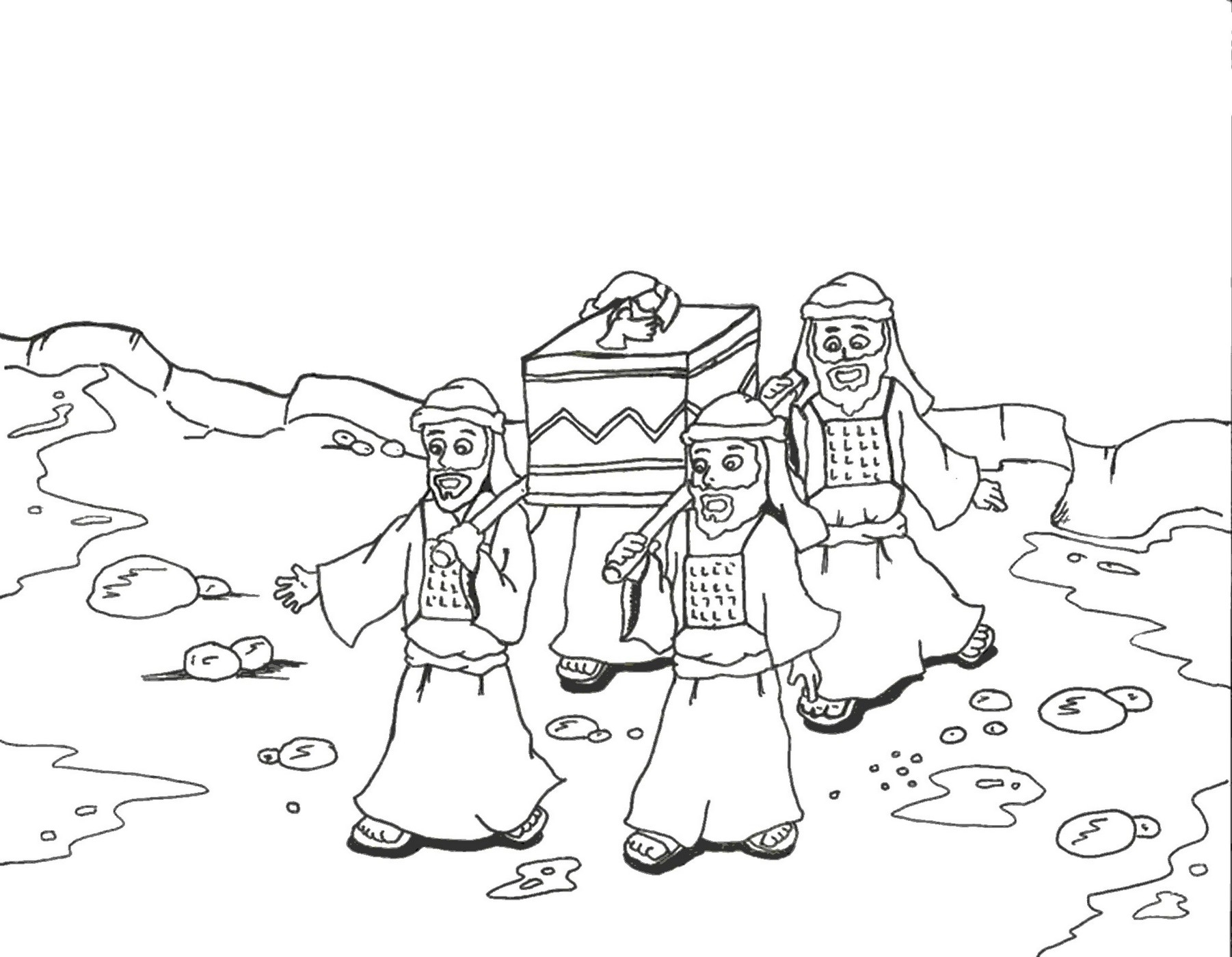 Joshua Bible Coloring Pages at GetDrawings Free download
