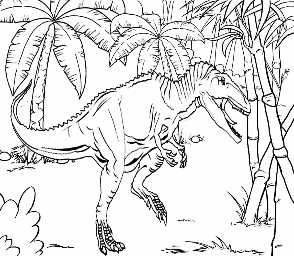 Jurassic Park T Rex Drawing at GetDrawings | Free download