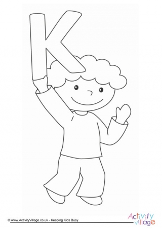 GetDrawings K Coloring Pages