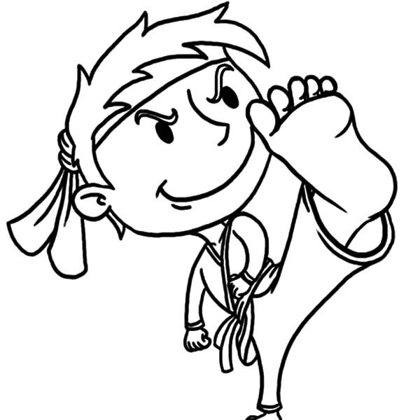 Karate Kid Coloring Pages at GetDrawings Free download