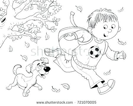 Kids Playing Outside Coloring Pages at GetDrawings | Free download