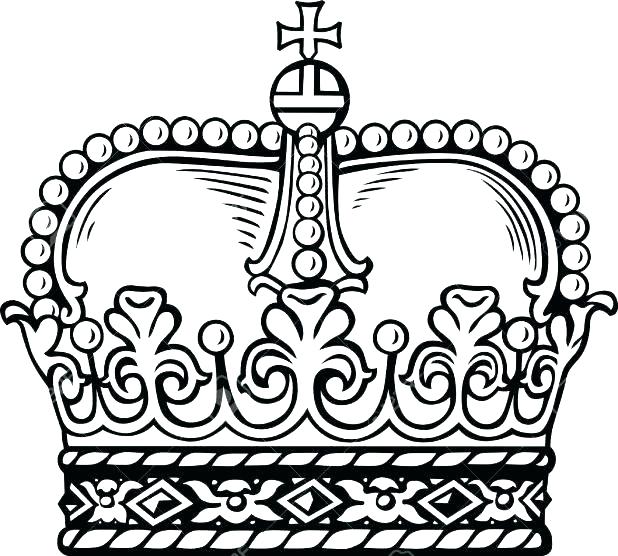 Crown Coloring Pages For Adults Coloring Pages