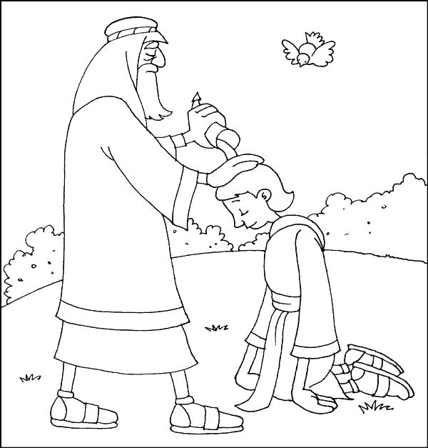 King Saul And David Coloring Pages at GetDrawings | Free download