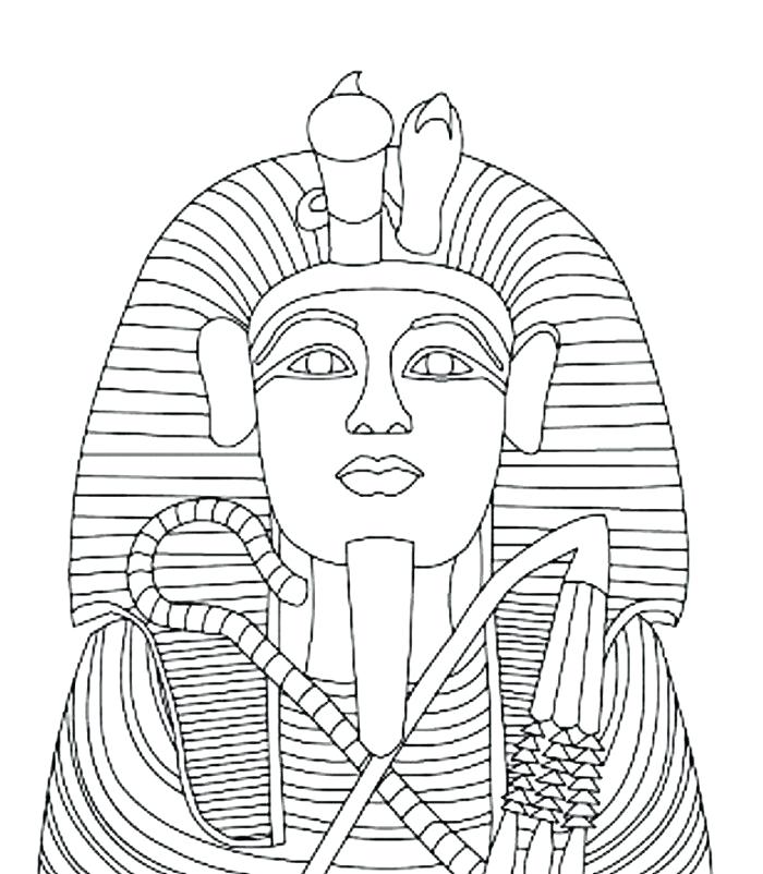 King Tut Coloring Printables Coloring Pages