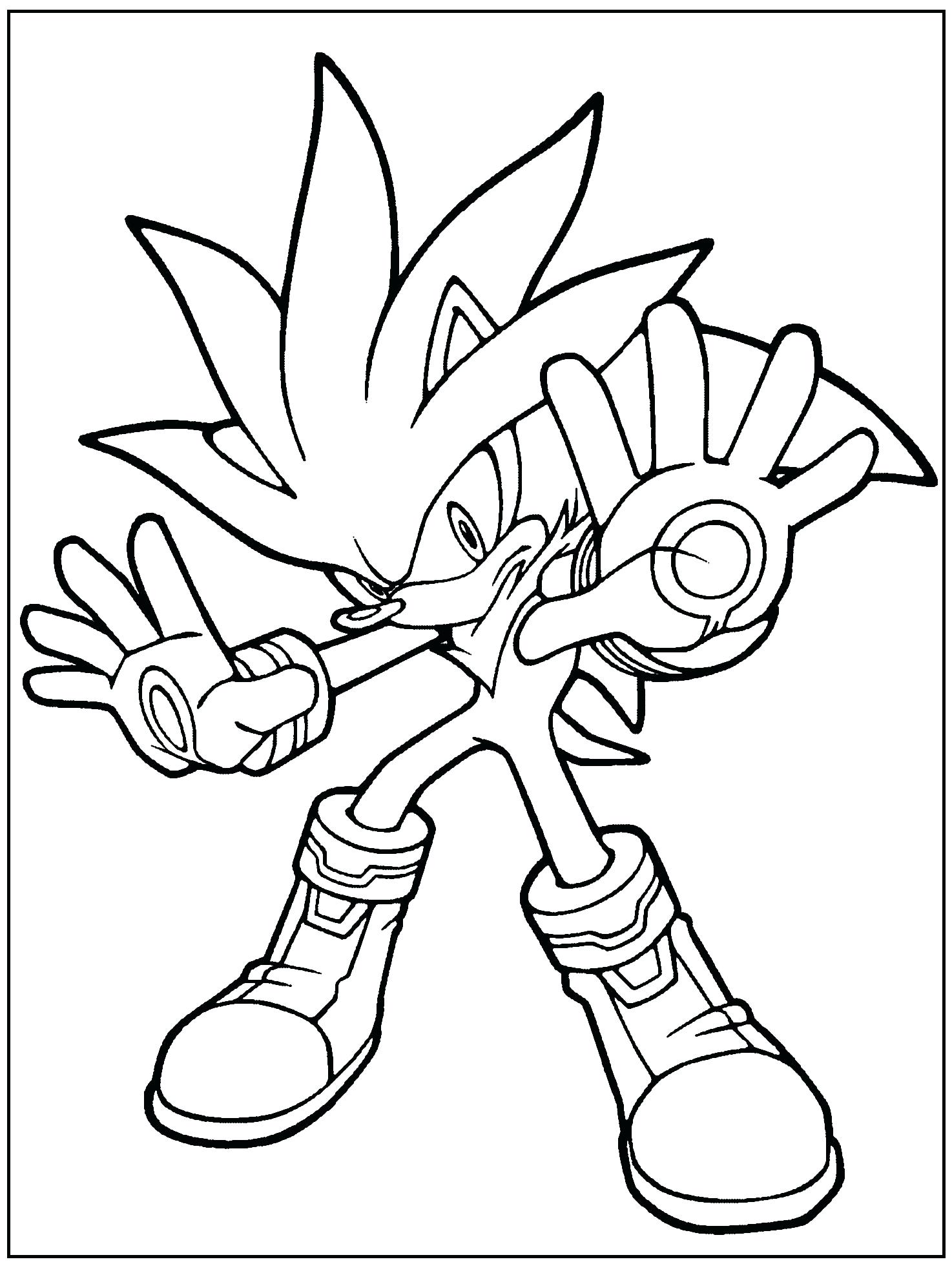 Knuckles The Echidna Coloring Pages at GetDrawings Free download