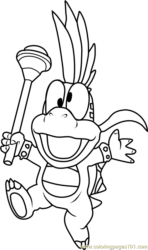 473x800 Mario Koopalings Coloring Pages.